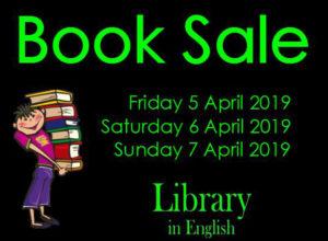 ENGLISH LIBRARY BOOK SALE @ English Library Paquis 