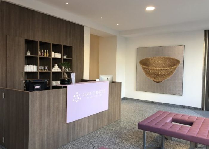 luxury spa Alma Clinique Geneva