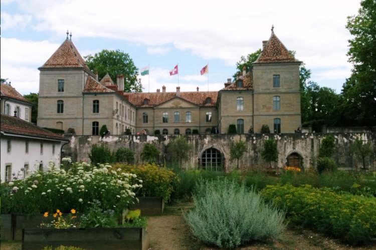 fairy-tale castles near Geneva