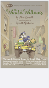 WIND IN THE WILLOWS – GAOS @ Théâtre de Marens