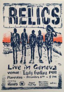 THE RELICS GIG – LADY GODIVA PUB @ Lady Godiva Pub