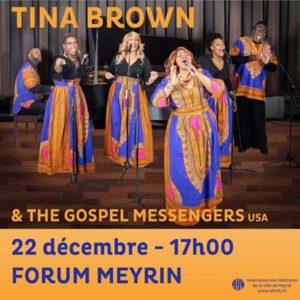 TINA BROWN & THE GOSPEL MESSENGERS @ Théâtre Forum de Meyrin