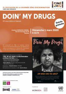 Doin’ My Drugs Premieres in Switzerland for “Zero Discrimination Day” @ Cinéma CINÉRAMA EMPIRE
