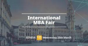 Geneva's International Connect MBA Event - Meet Top Business Schools for FREE @ Four Seasons Hotel des Bergues