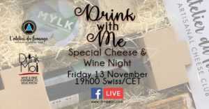 Virtual Apéro hosted by... Drink Moi and L’Atelier du Fromage! @ Facebook LIVE