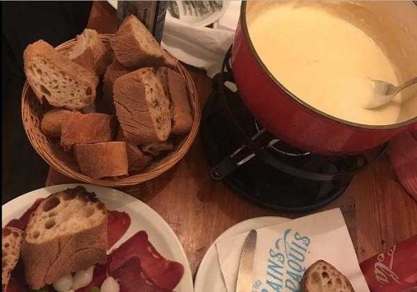 covid and cheese fondue
