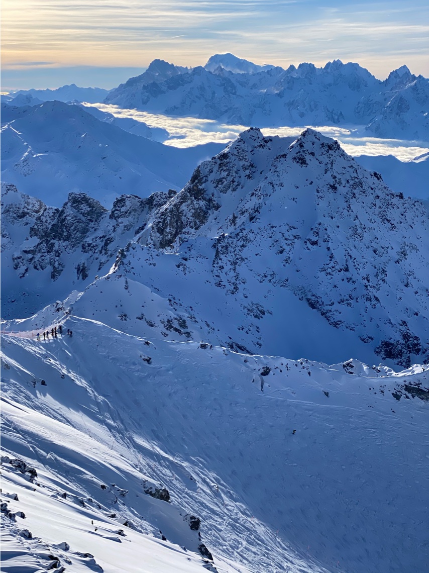 Itinerary from Mont Fort - ski resorts near Geneva