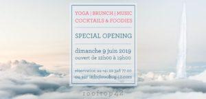 YOGA BRUNCH COCKTAILS MUSIC @ rooftopº42 (restaurant-bar)