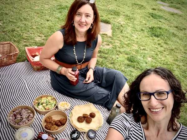 posh picnic with a view in geneva