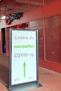 Geneva covid vaccination centre Palexpo